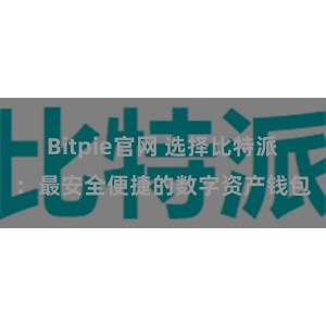 Bitpie官网 选择比特派：最安全便捷的数字资产钱包