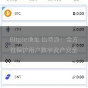 Bitpie地址 比特派：全方位保护用户数字资产安全