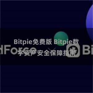 Bitpie免费版 Bitpie数字资产安全保障指南