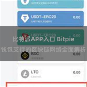 比特派APP入口 Bitpie钱包支持的区块链网络全面解析