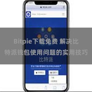 Bitpie下载免费 解决比特派钱包使用问题的实用技巧