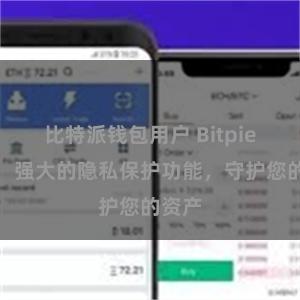 比特派钱包用户 Bitpie钱包：强大的隐私保护功能，守护您的资产