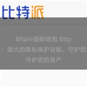 Bitpie国际钱包 Bitpie钱包：强大的隐私保护功能，守护您的资产