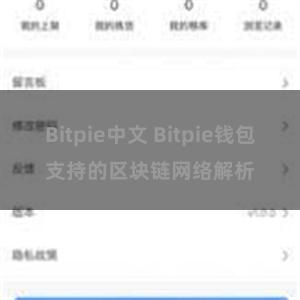 Bitpie中文 Bitpie钱包支持的区块链网络解析