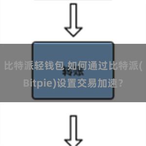 比特派轻钱包 如何通过比特派(Bitpie)设置交易加速？