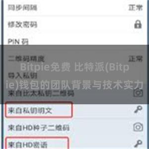 Bitpie免费 比特派(Bitpie)钱包的团队背景与技术实力