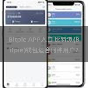 Bitpie APP入口 比特派(Bitpie)钱包适合何种用户？