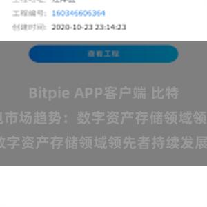 Bitpie APP客户端 比特派(Bitpie)钱包市场趋势：数字资产存储领域领先者持续发展。